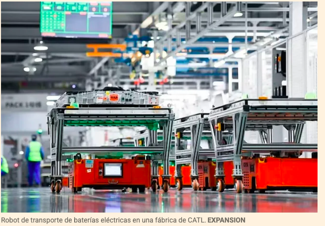 China envía 2.000 trabajadores para construir una planta de baterías en Zaragoza